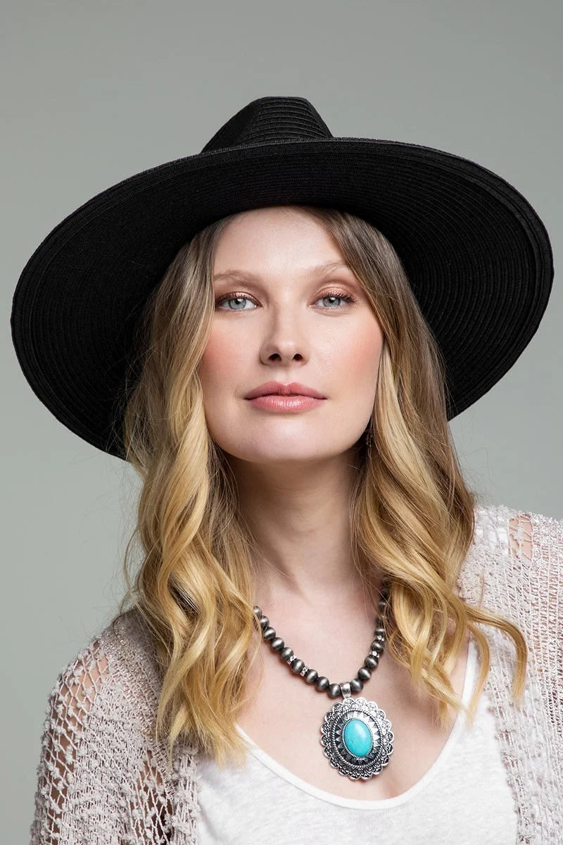 UBH040 Sun Fedora Black