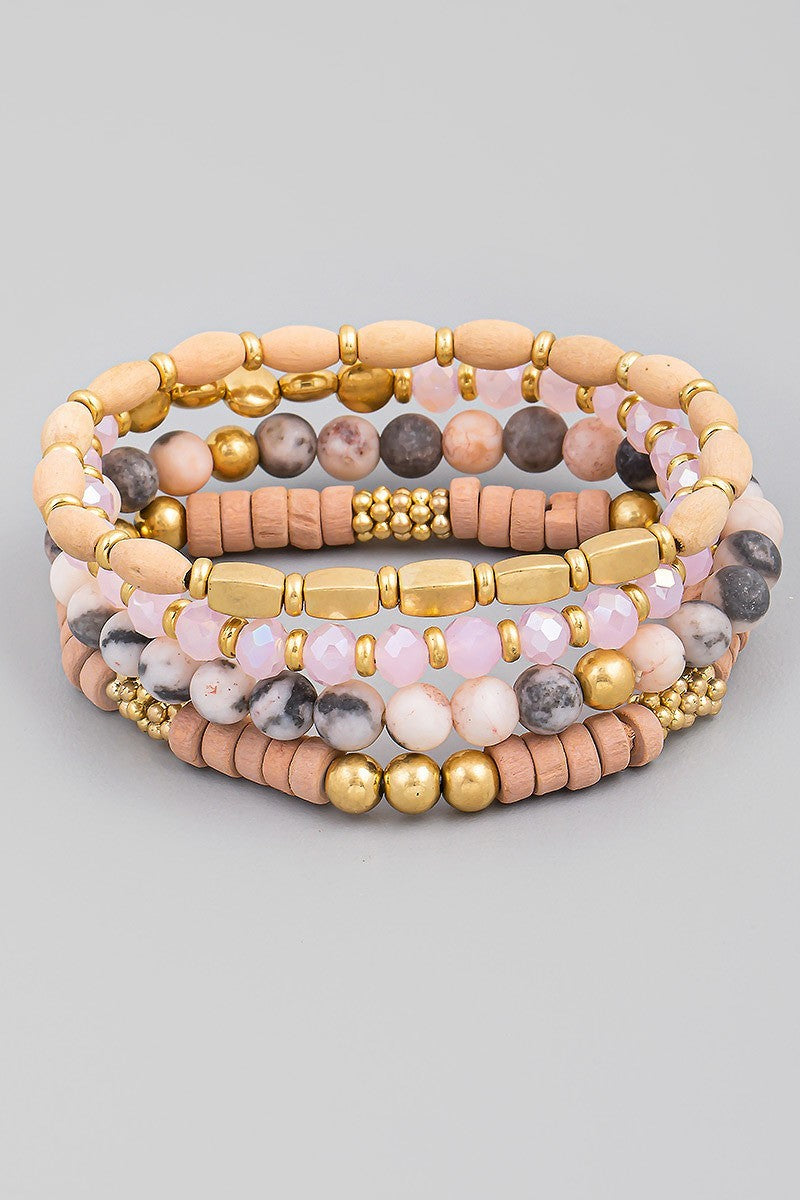 FMB046 Pink Zebra Jasper